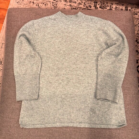 H&M MAMA Before & After Maternity/Nursing Sweater (M / Dusty Turquoise) - Picture 2 of 3